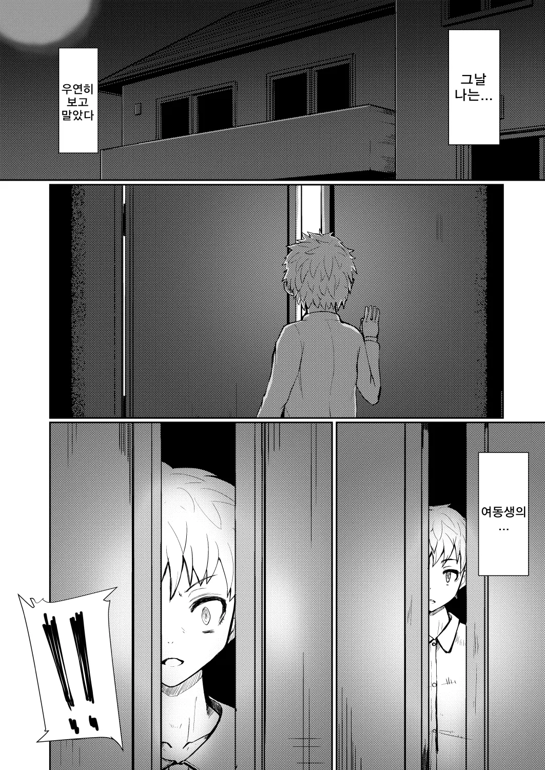 Futanari Imouto De Seitsuu Shichau Onii-Chan No Manga | 후타나리 여동생의 자위에 첫 사정해버린 오빠 이야기